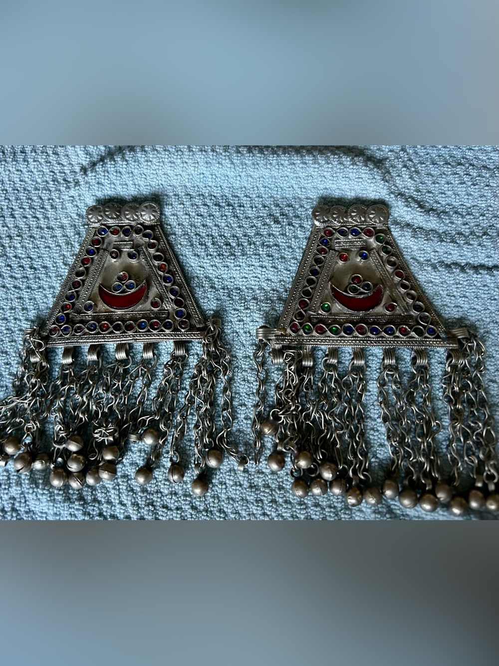 Two Afghani Kuchi Pendants